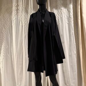 Barbara Bowman Ojai Boutique Jacket Top – Black, Artfully Handcrafted